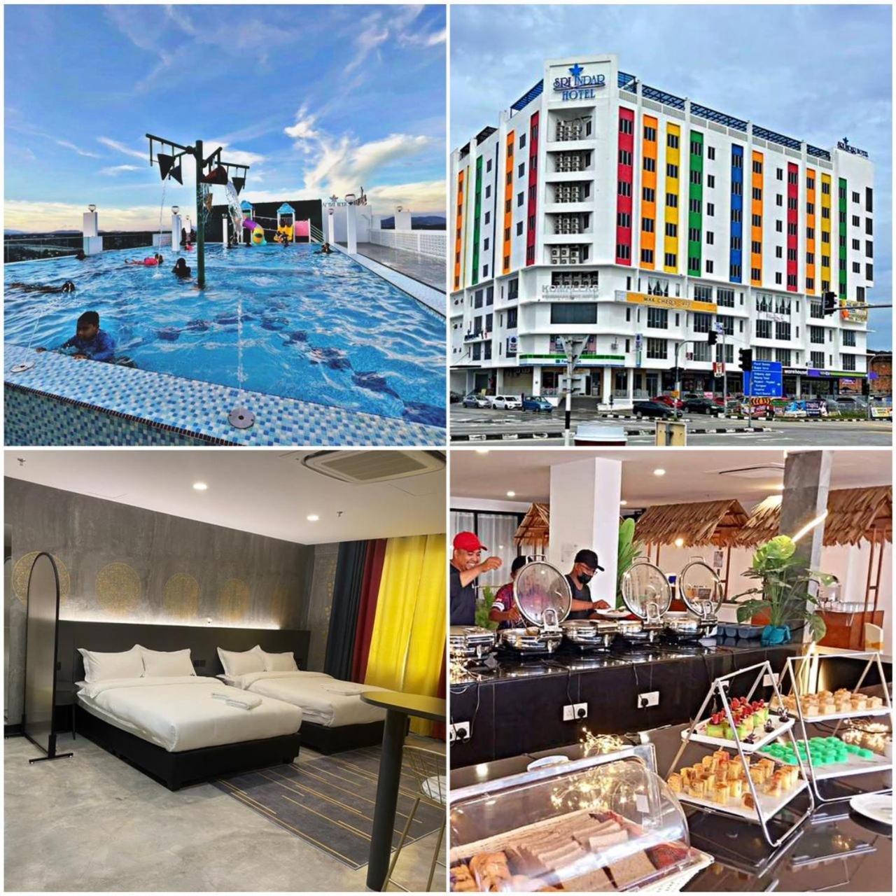 Sri Indar Hotel & Suites Parit Buntar Exterior photo